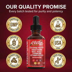 Clean Nutra Berberine Extract liquid dropper for holistic daily support.