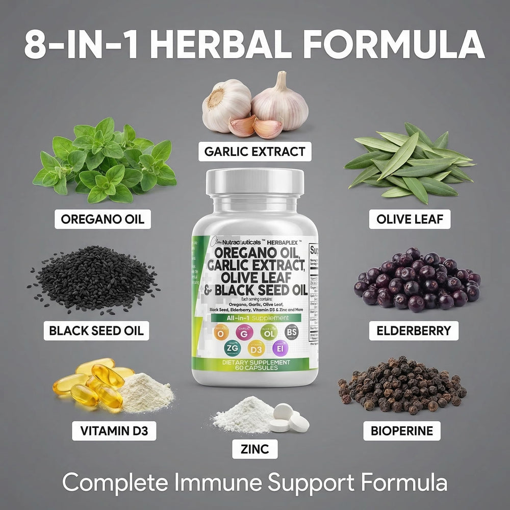Clean Nutra black seed oil capsules suggesting daily vitality.