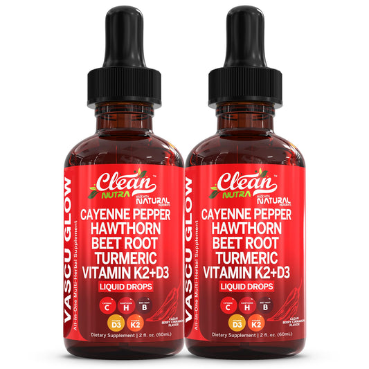 Clean Nutra Cayenne Drop Bottle pour for convenient daily supplement routine