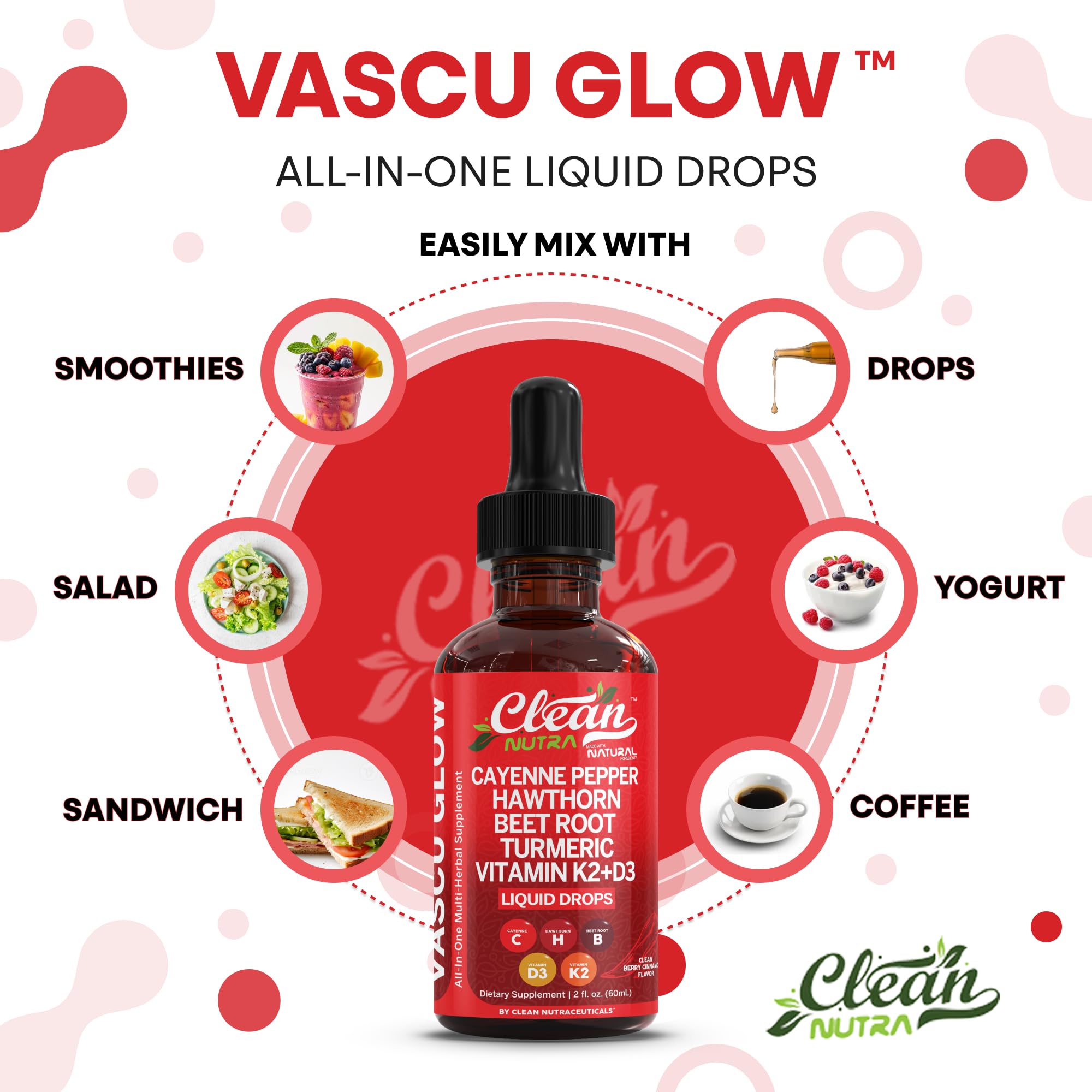 Clean Nutra Ceylon Cinnamon Extract drop for aroma and wellness