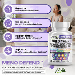 Clean Nutra Chasteberry and Dong Quai Capsules bottle for herbal harmony