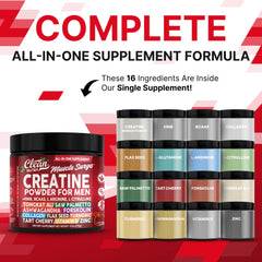 Clean Nutra Creatine powder scoop showing precise serving.