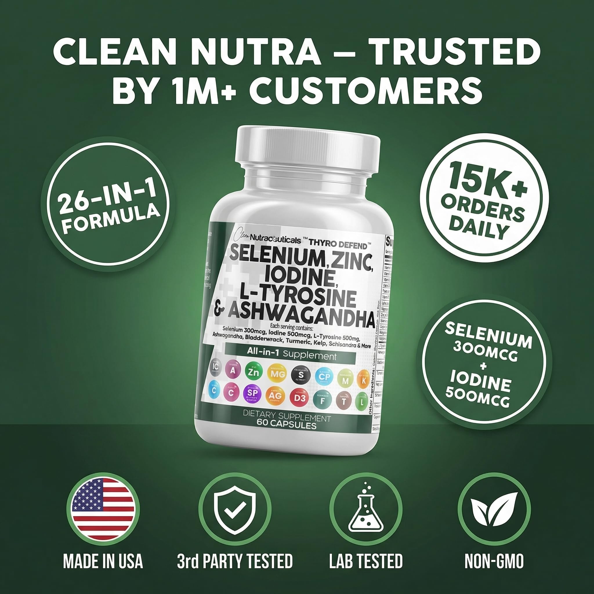 Cápsulas de forskolina de Clean Nutra para energía natural