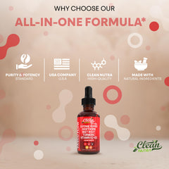 Clean Nutra Panax Ginseng Liquid Drop for energy-friendly routine