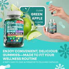 Clean Nutra Sea Moss Gummies kid-friendly-assembly – great for adults and kids.