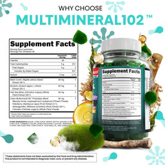 Clean Nutra Sea Moss Gummies label – green apple flavor hints at refreshing taste.