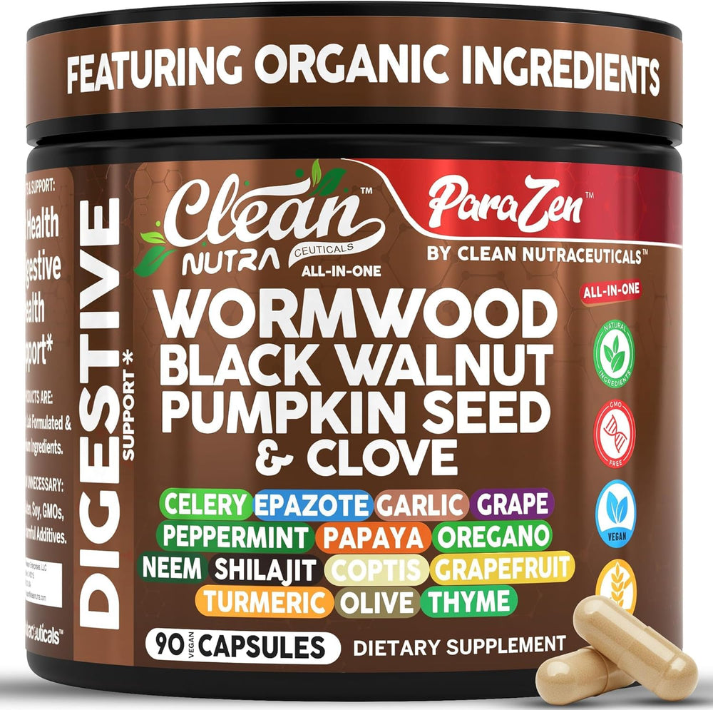 Clean Nutra Vegan capsules pack showcases all-in-one wellness in one daily dose.