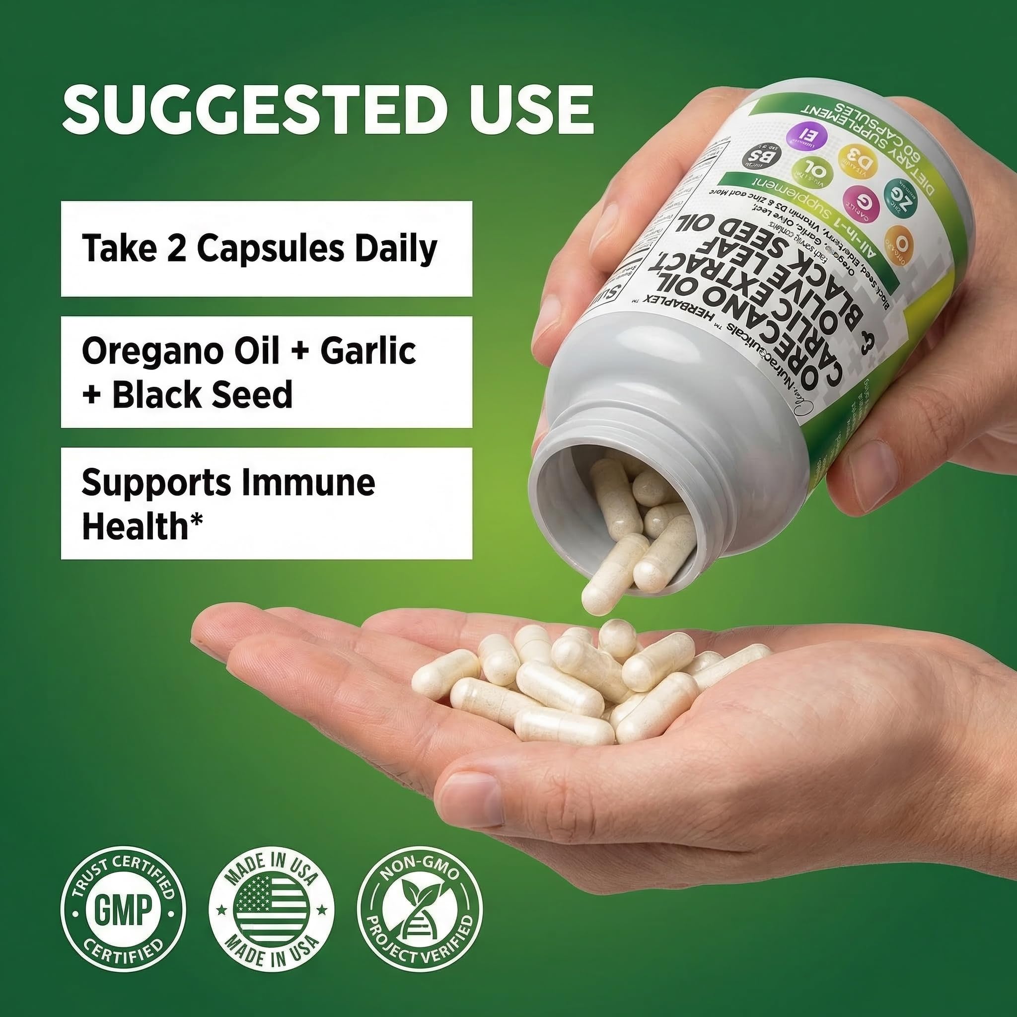 Clean Nutra vitamin D3 5000 IU softgels for daily vitamin support.