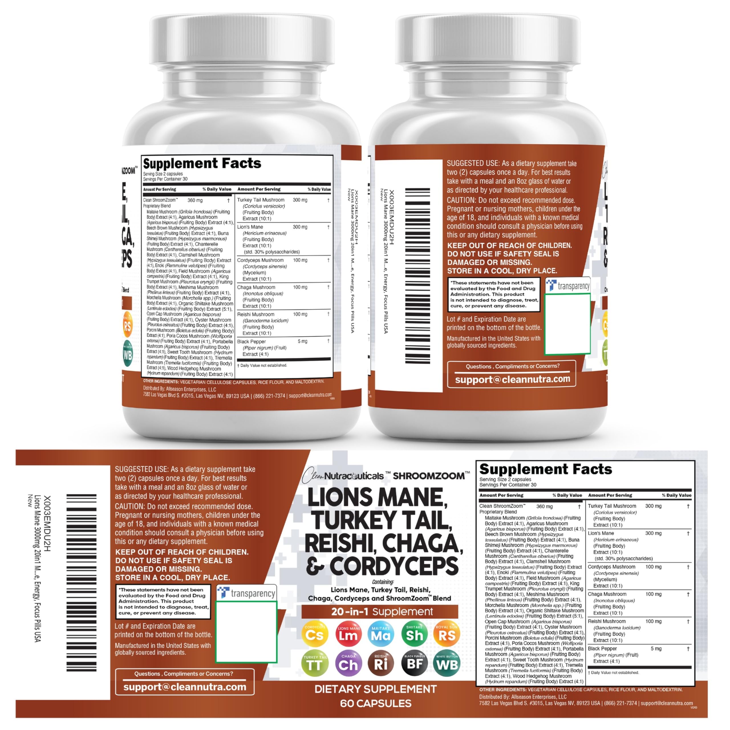 Clean Nutraceuticals 2pack packaging offers steady supply and value