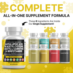 Clean Nutraceuticals Acetyl L-Carnitine 500mg capsules—supports energy metabolism.