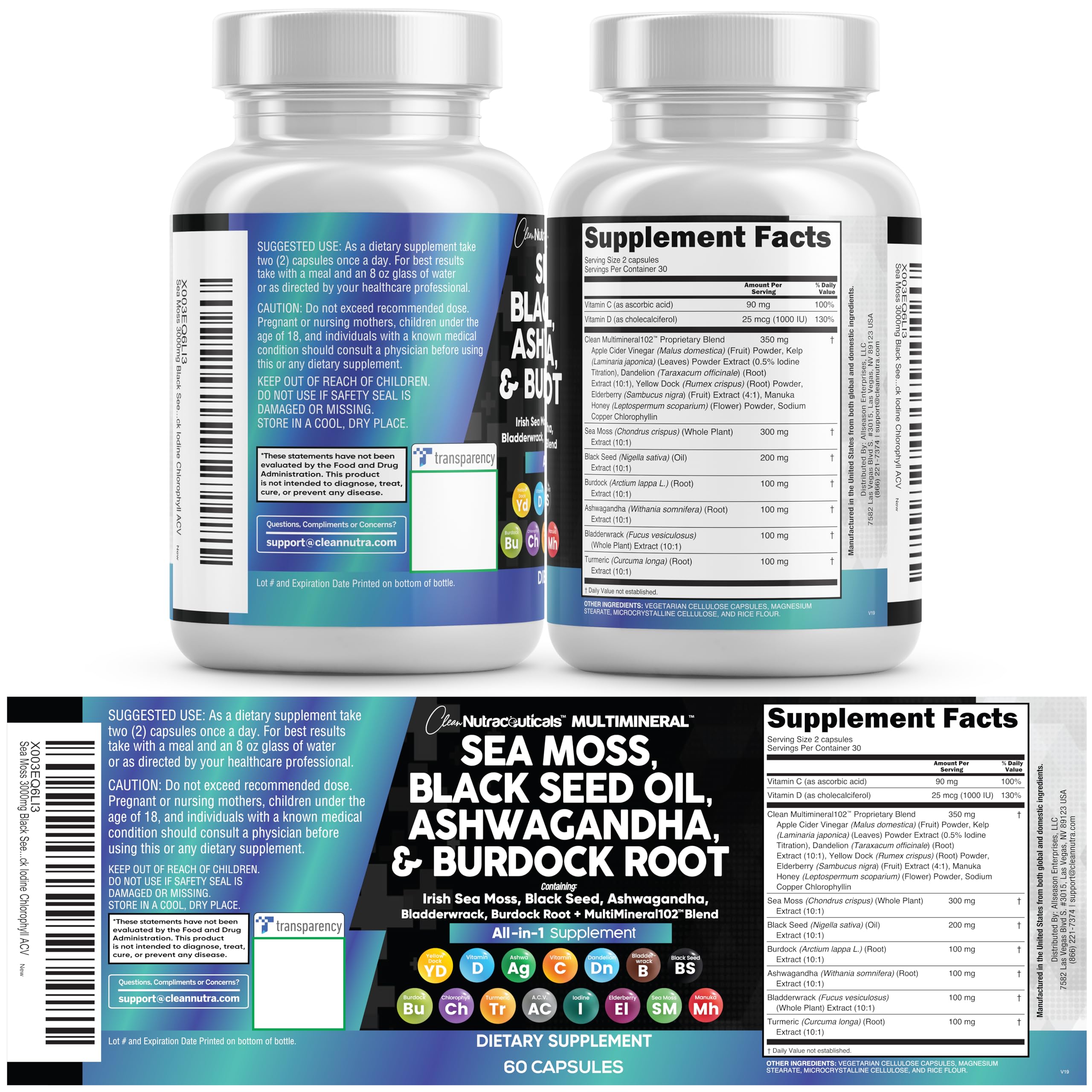 Clean Nutraceuticals apple cider vinegar blend for a daily ritual.