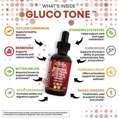 Clean Nutraceuticals Berberine Glucomannan Drops bottle supports fiber intake and digestion.