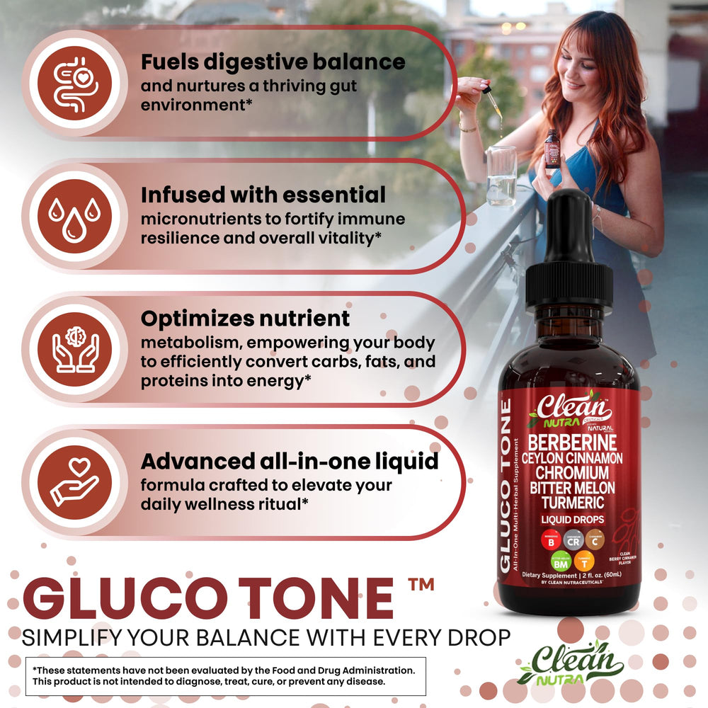 Clean Nutraceuticals Berberine Turmeric Drops bottle aids soothing routines.