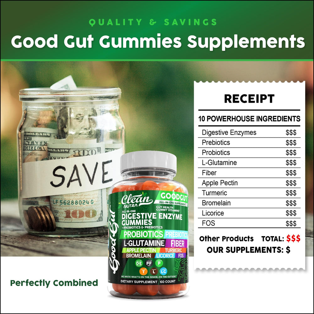 Product bottle showing ingredients list for Clean Nutraceuticals formula