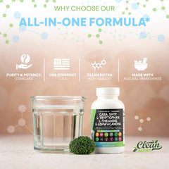 CalmAgain packaging box highlights multi-ingredient mood support