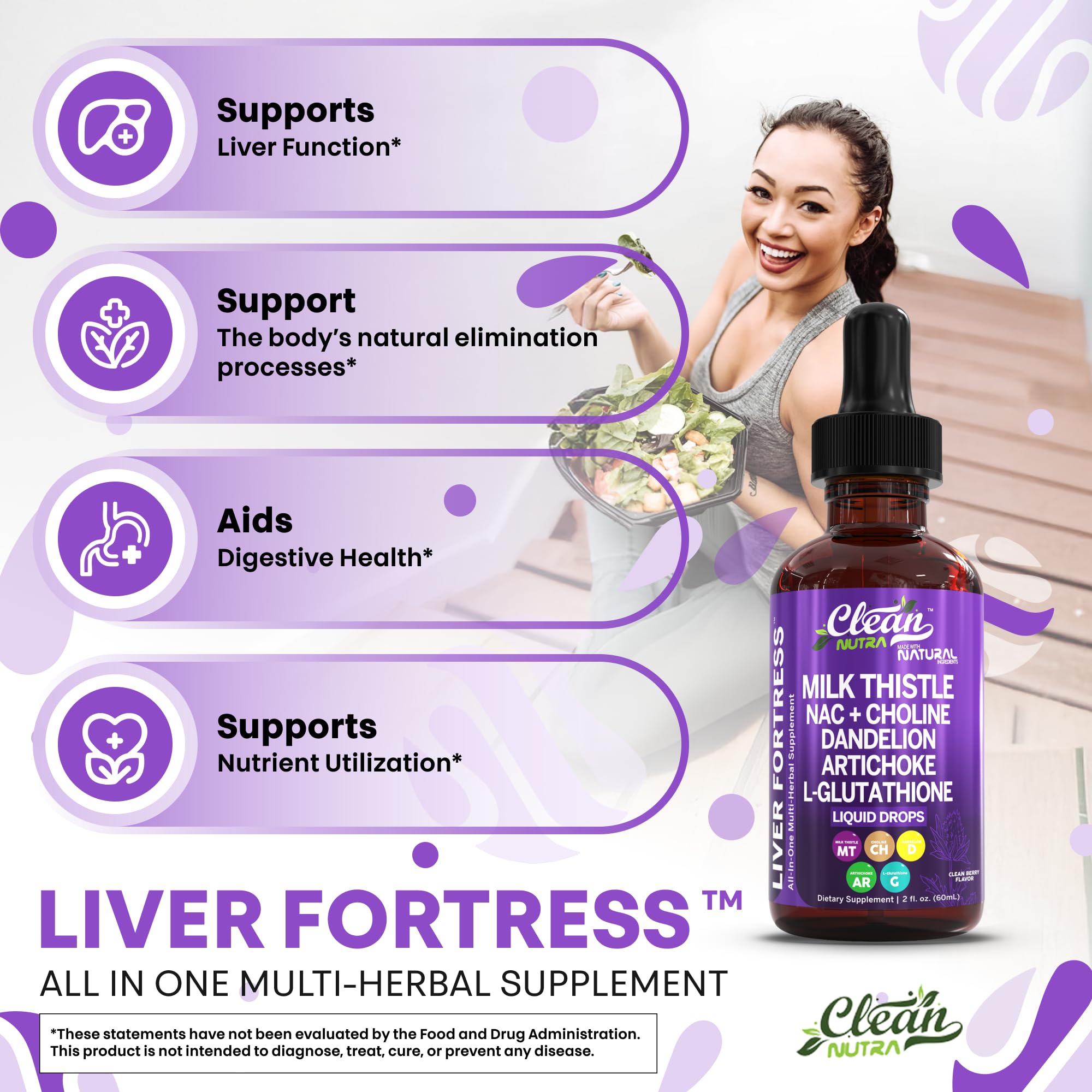 Clean Nutraceuticals chanca piedra dropper showcases plant-powered liver support aid