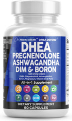 Clean Nutraceuticals DHEA 200mg bottle front view showing energy and vitality potential.