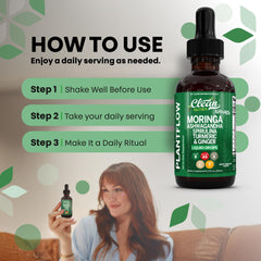 Clean Nutraceuticals drops sublingual-use image suggests easy on-the-go routine.