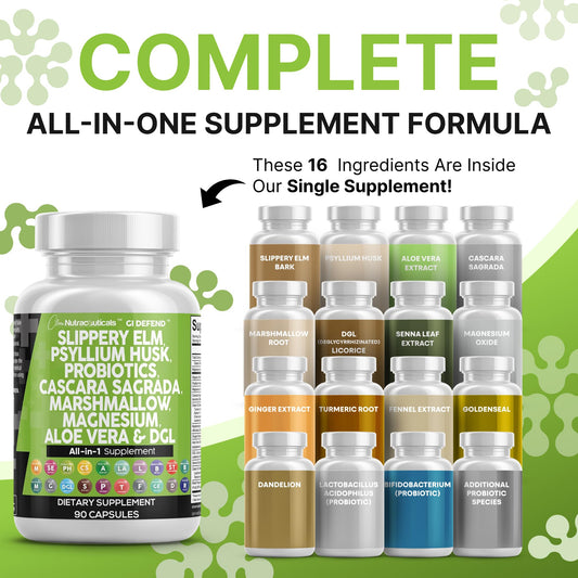 Clean Nutraceuticals GI Defend label highlights 1 Billion CFU probiotic blend