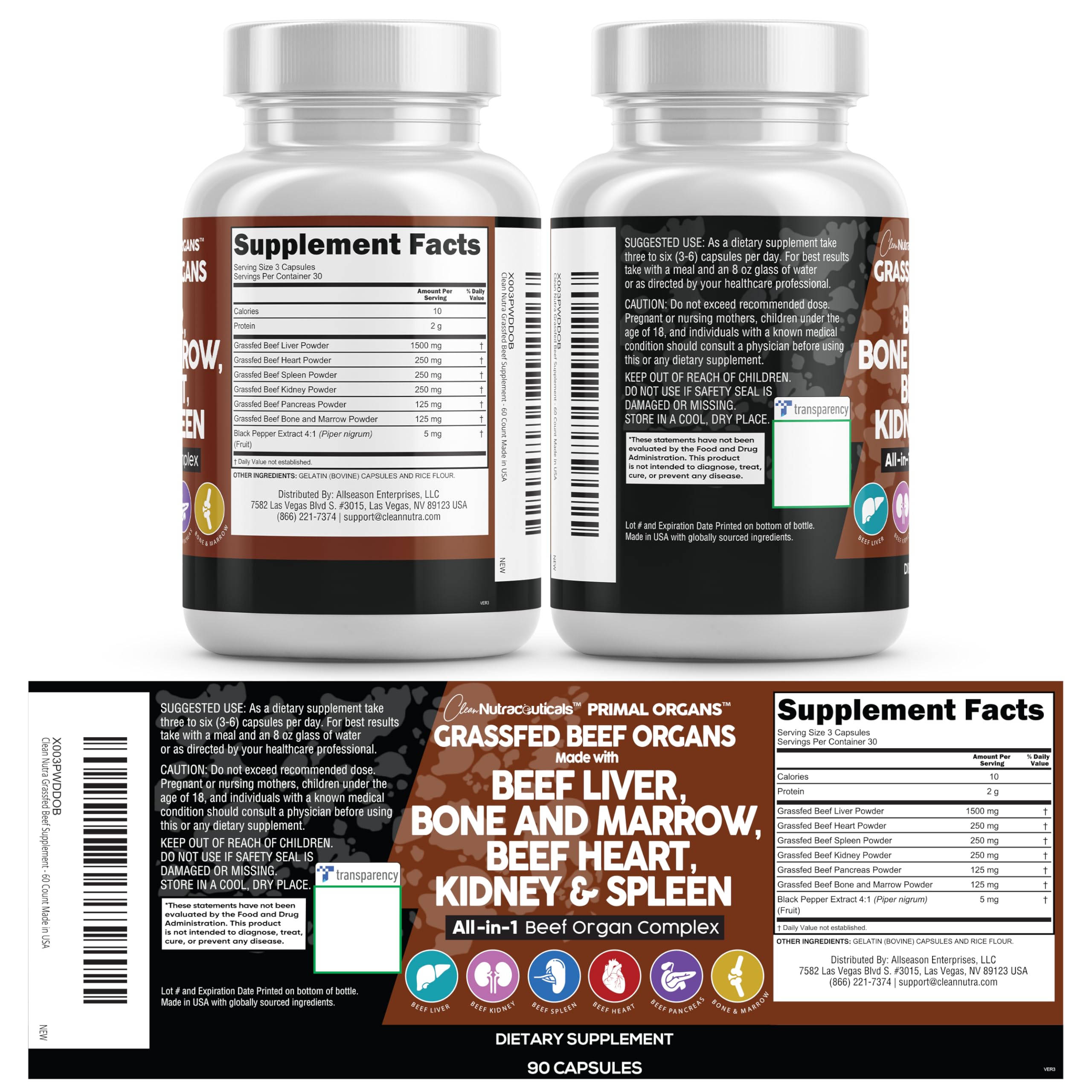 Clean Nutraceuticals routine-friendly bottle shot inviting consistent use