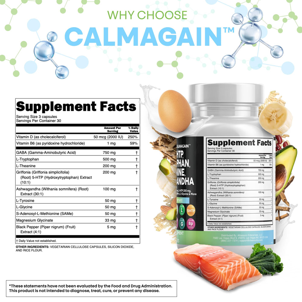 Clean Nutraceuticals L-Theanine 200mg powder bottle highlights calm focus potential.