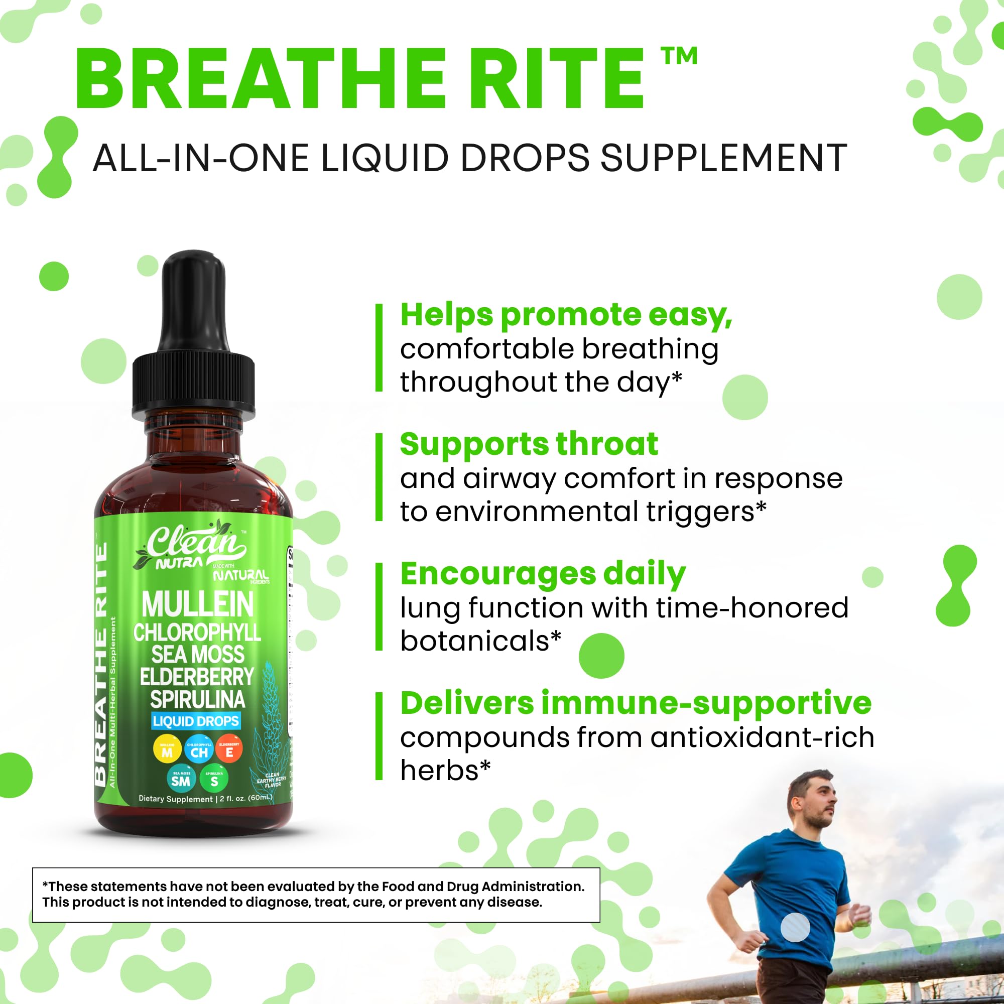 Clean Nutraceuticals lobelia herb drops bottle gentle support