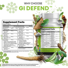 Marshmallow Root extract on Clean Nutraceuticals GI Defend bottle