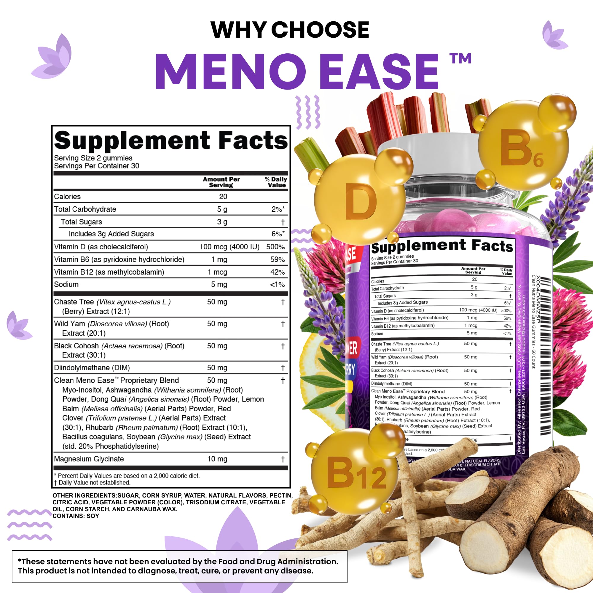 Clean Nutraceuticals magnesium gummies support daily digestion and calmness.