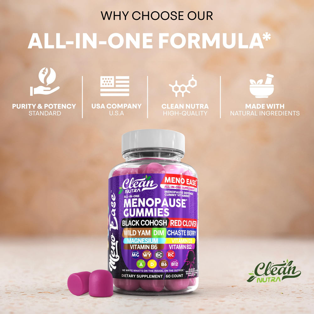 Clean Nutraceuticals vitamin B6 gummy for mood and metabolism support.