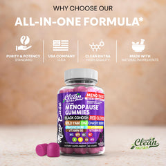 Clean Nutraceuticals vitamin B6 gummy for mood and metabolism support.