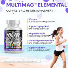 Side view of MultiMag bottle to showcase compact daily use