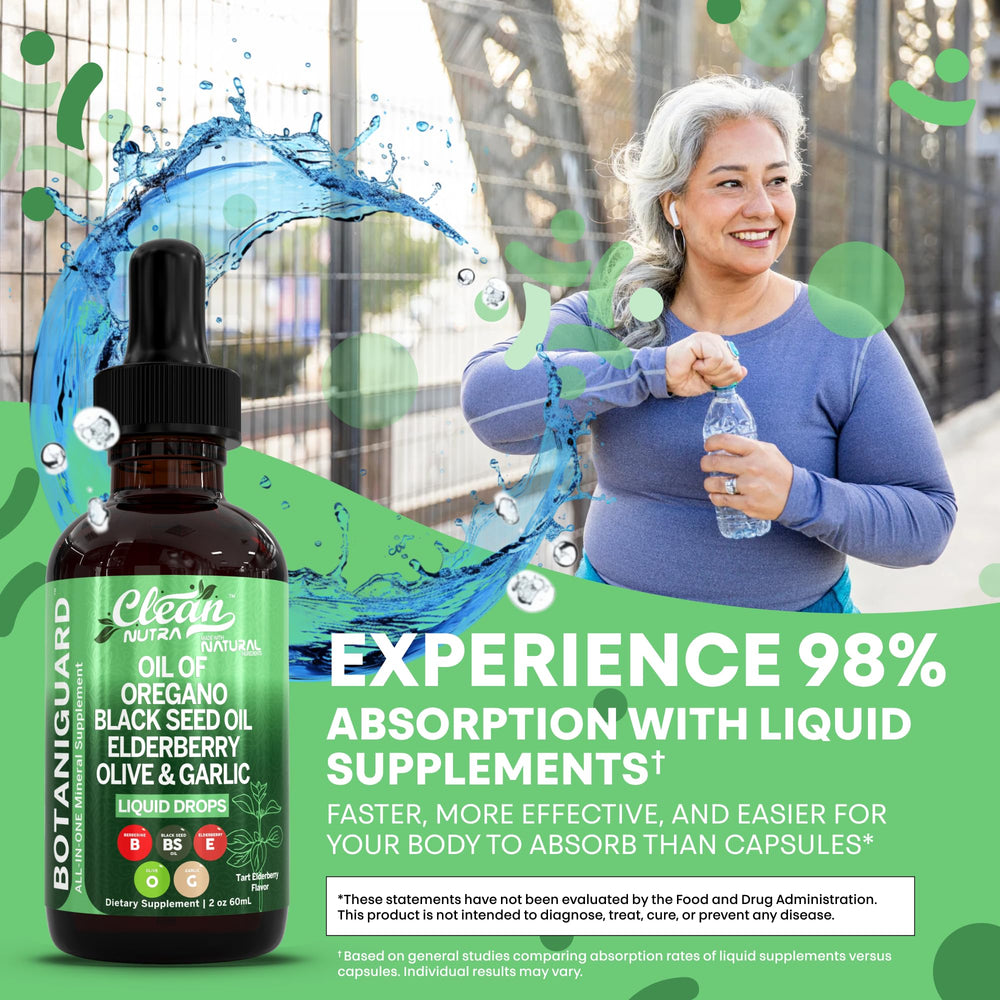 Clean Nutraceuticals Olive Leaf Garlic Bottle – plant-based immune boosters in one bottle