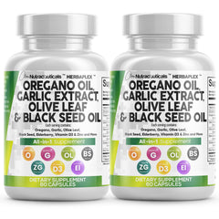 Clean Nutraceuticals oregano oil garlic extract bottle suggesting immune support potential