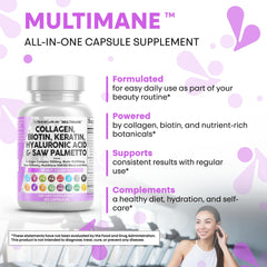 Clean Nutraceuticals pumpkin seed extract capsules bottle may support scalp and nail health