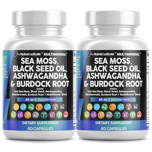 Clean Nutraceuticals sea moss bottle pour for a convenient daily routine