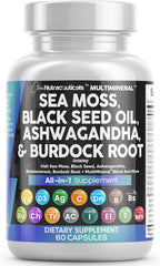 Clean Nutraceuticals sea moss capsules provide a convenient daily sea moss source.