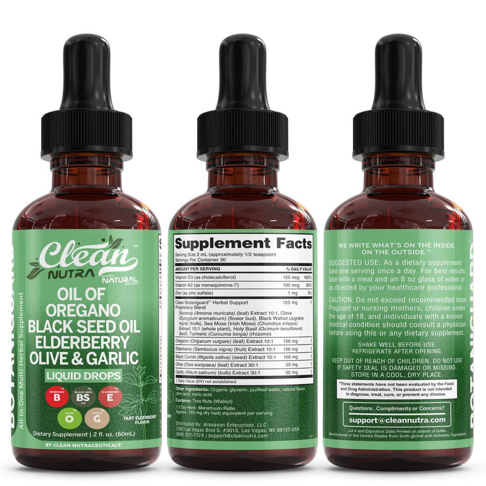 Clean Nutraceuticals Shelf Packaging – all-in-one wellness formula reduces clutter