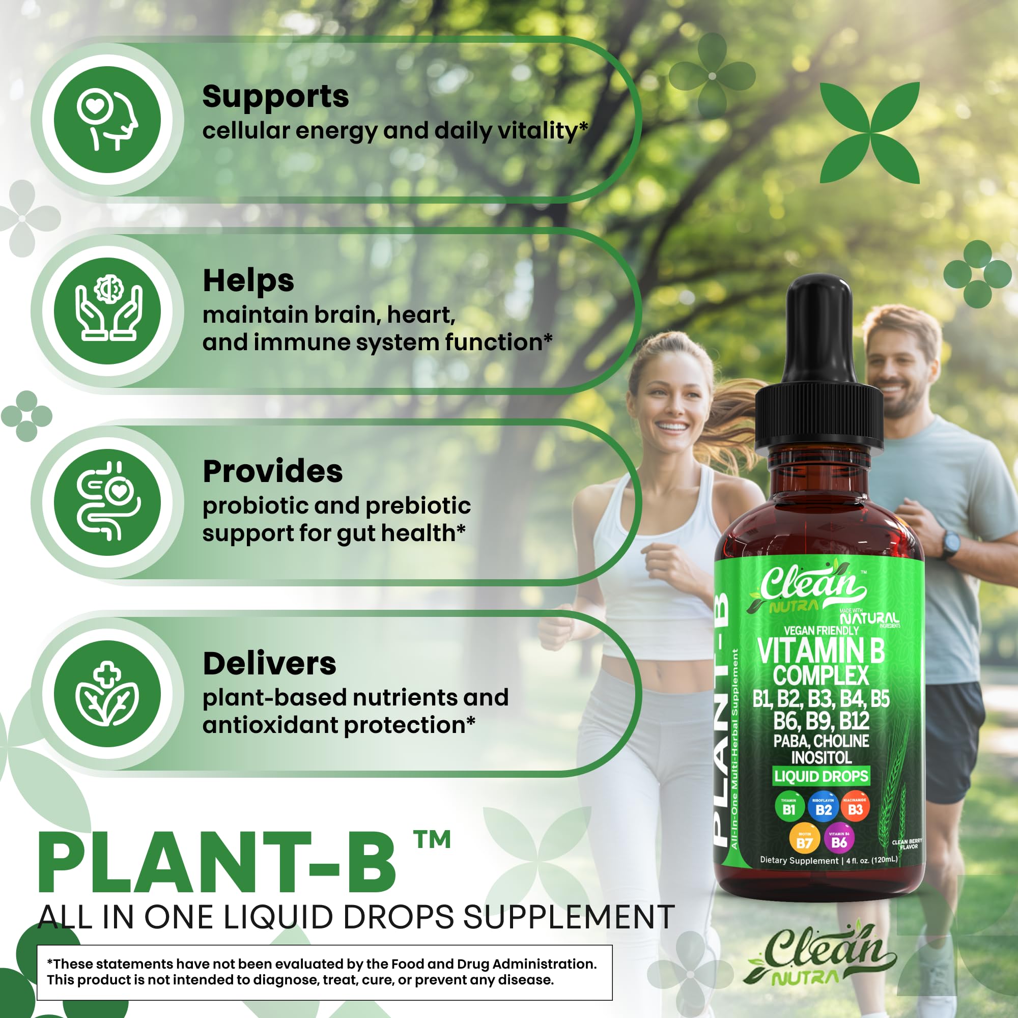 Clean Nutraceuticals Organic spirulina powder visible as part of formula