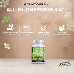 Cascara Sagrada and Senna on Clean Nutraceuticals GI Defend box for natural support