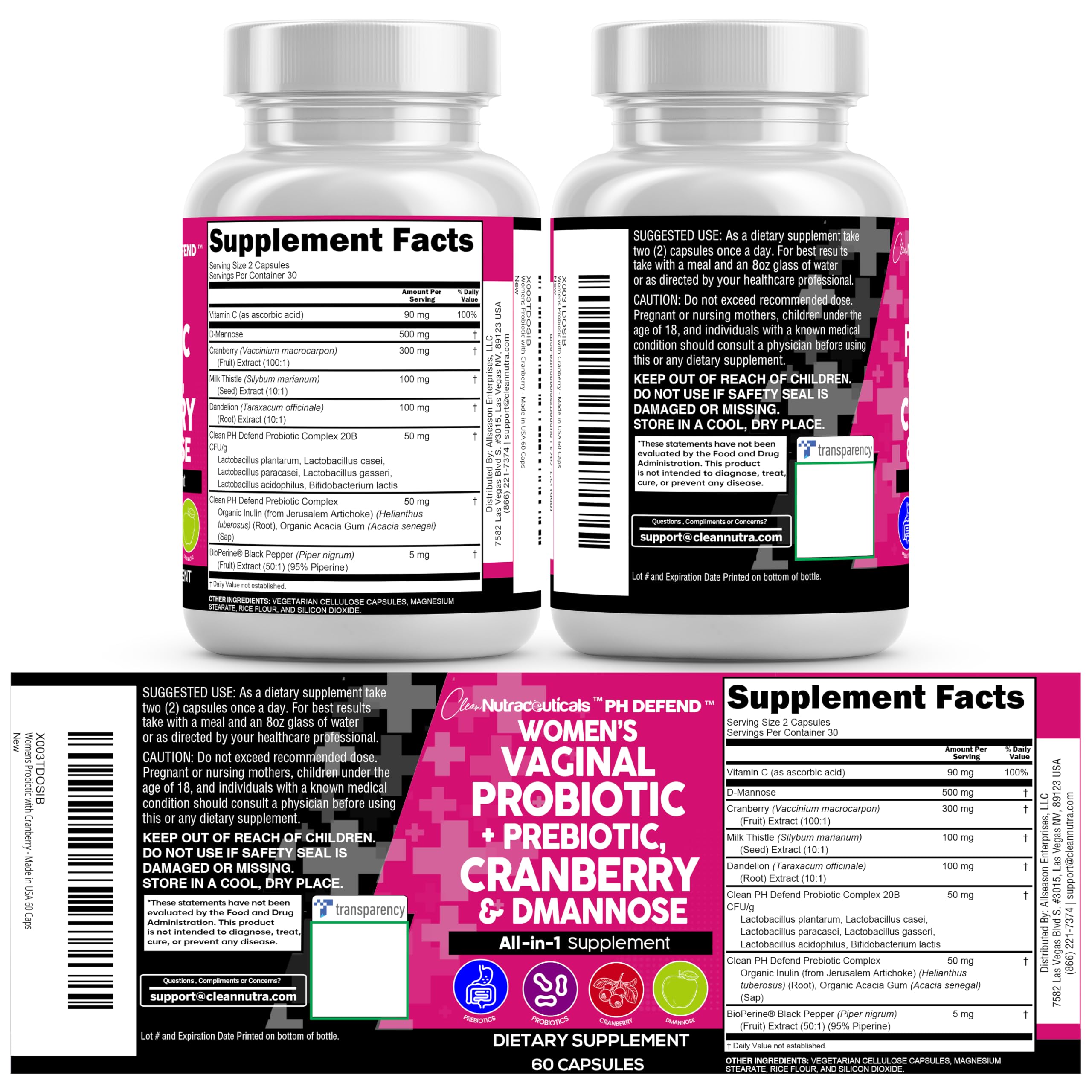 Clean Nutraceuticals two-pack bundle offers convenient ongoing support.
