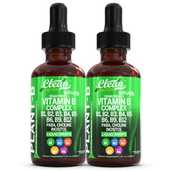 Clean Nutraceuticals Vitamin B Complex Liquid Drops bottle pouring supports digestive health