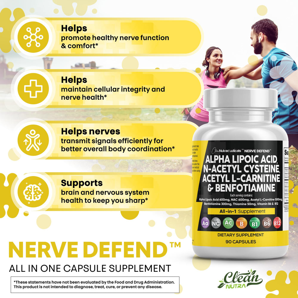 Clean Nutraceuticals Vitamin B1 B6 B12 tablets—balanced vitamin blend.