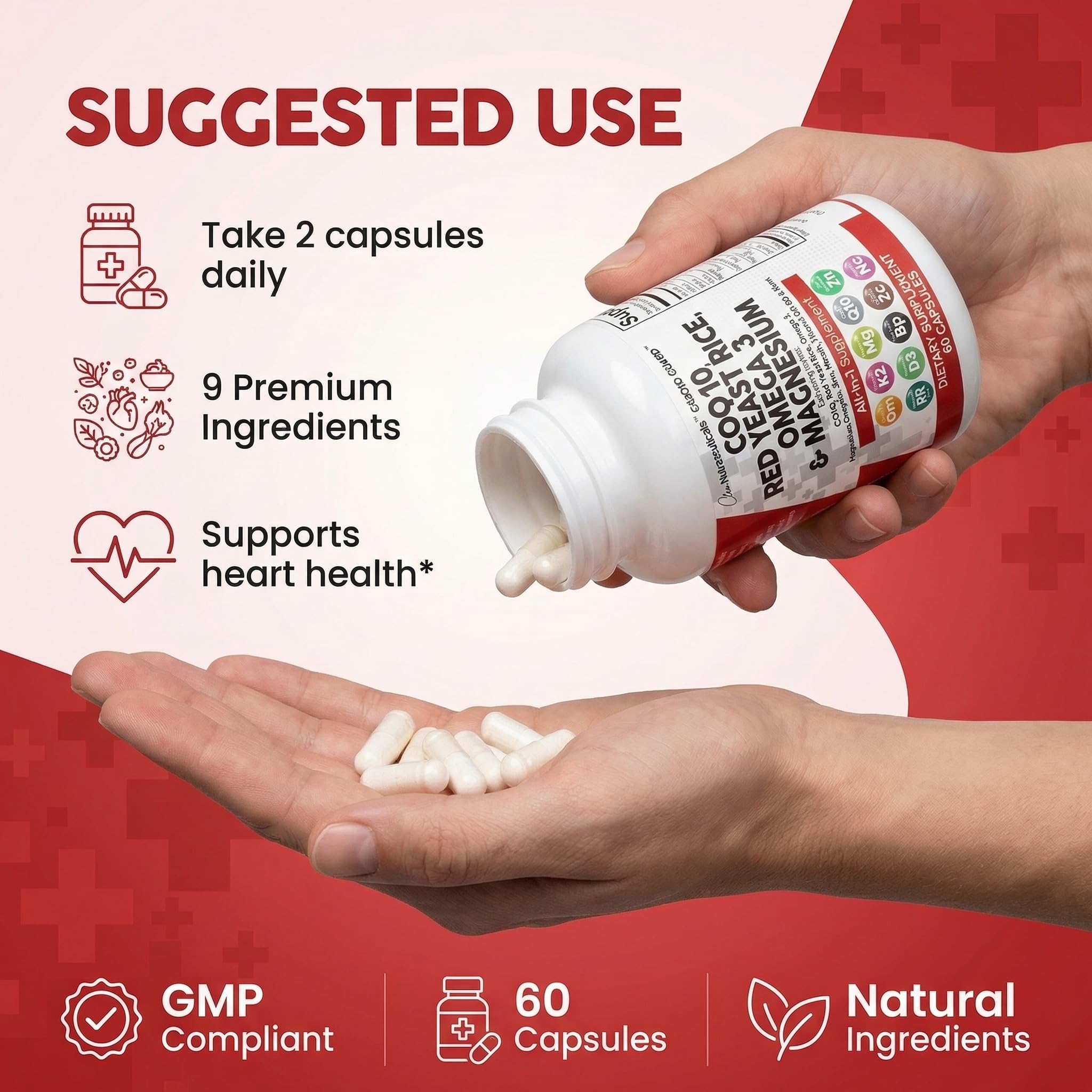 Vitamina K2 y D3: forma estable, posible ayuda a la salud ósea y cardiovascular.