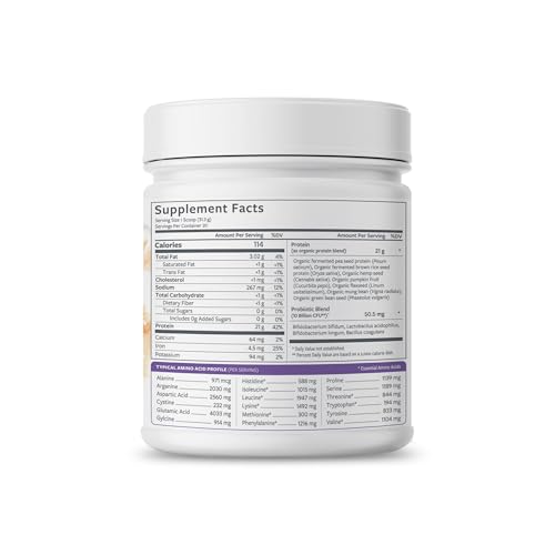 Clean Program probiotic shake glass for 10 billion CFU digestion support.
