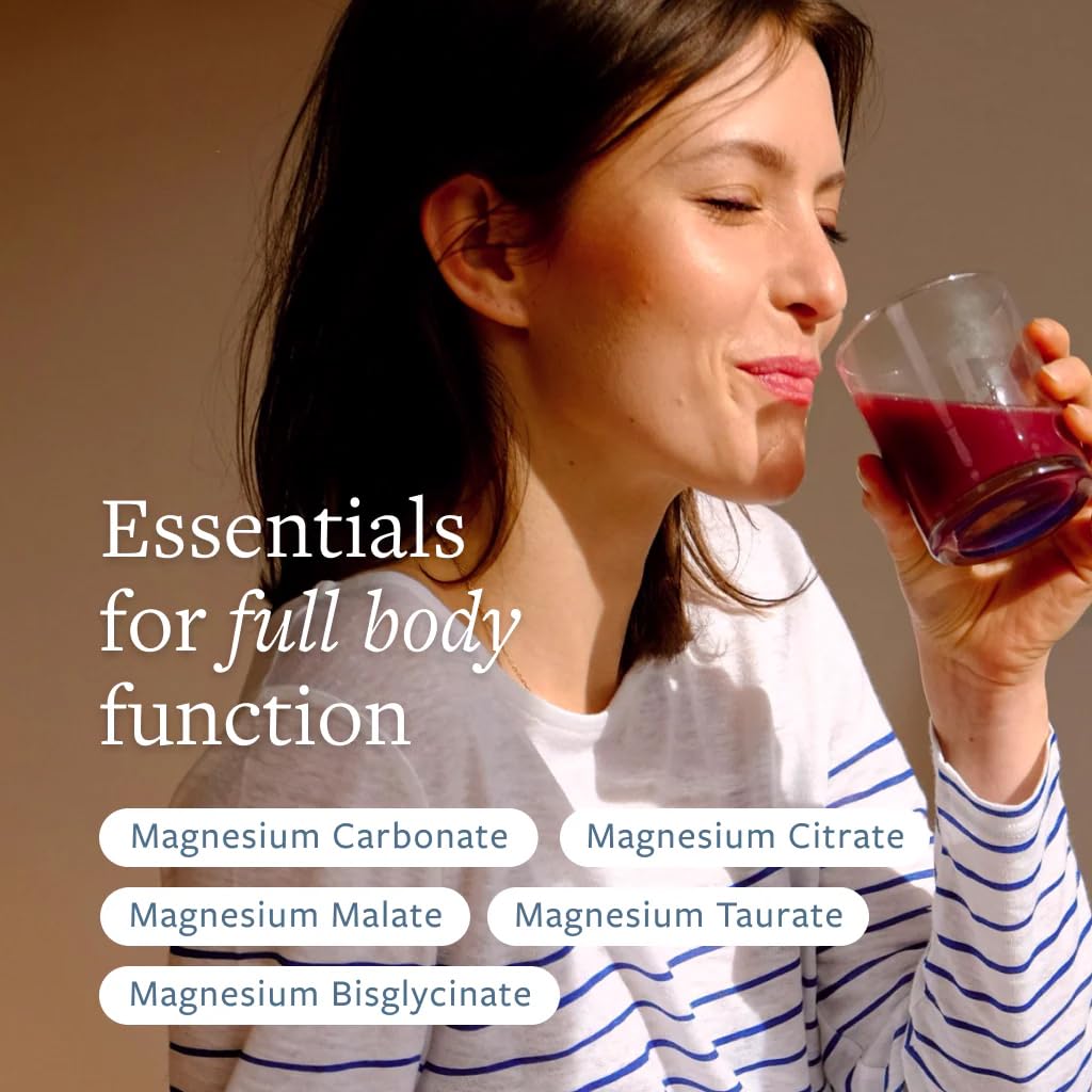 Clean Program Total Magnesium Complex Powder berry-label signals premium, clean-label nutrition.