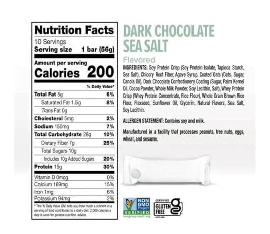 Clean Protein Bars chocolate peanut butter bar ready for a flavorful protein boost.
