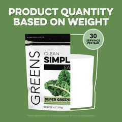 Clean Simple Eats Super Greens daily-use-mixer supports convenient daily wellness routine