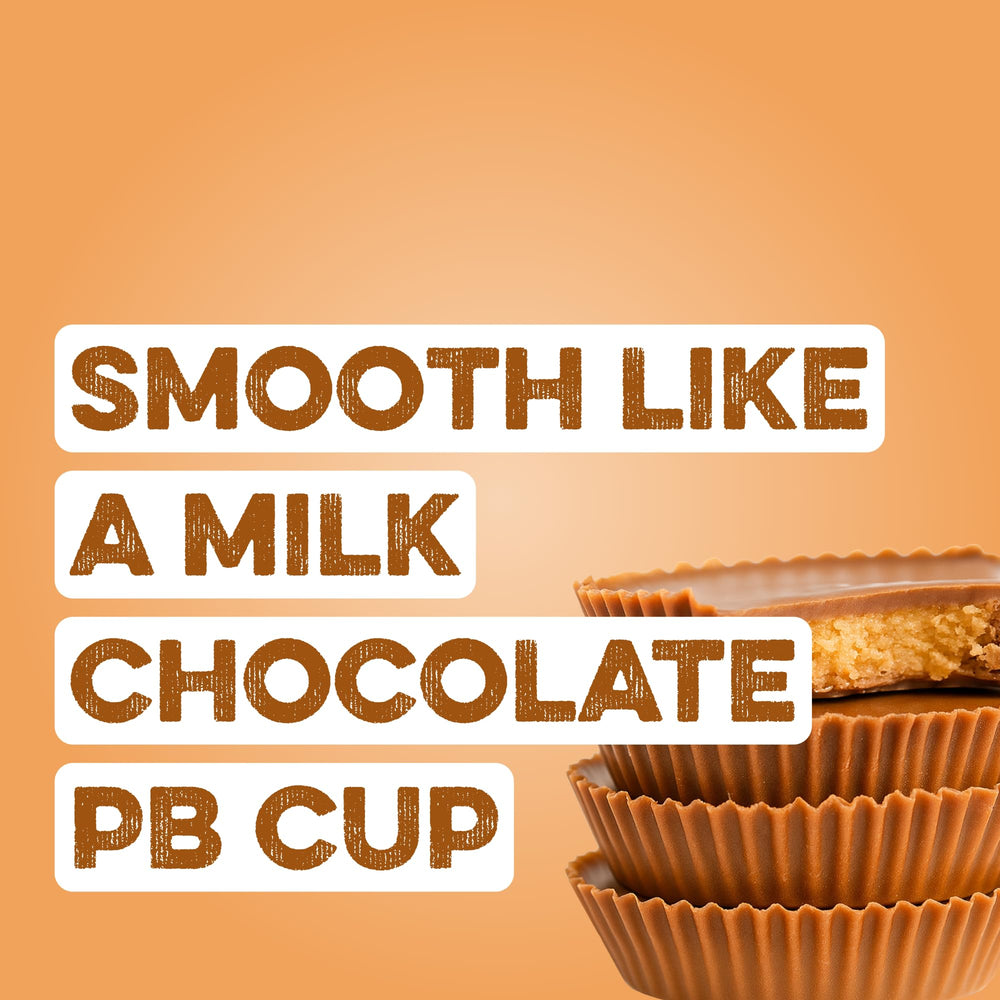 Clean Simple Eats chocolate peanut butter whey shake scene with creamy texture