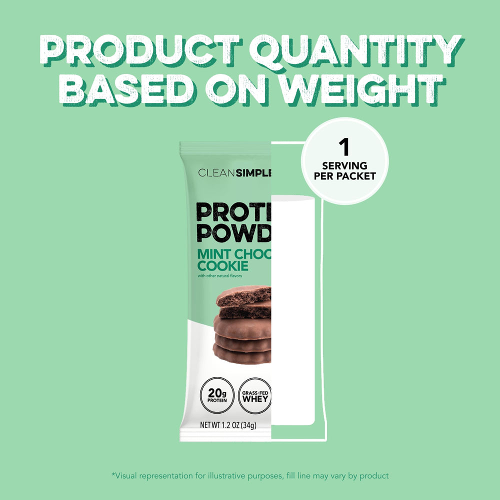 Packaging label from Clean Simple Eats emphasizing natural ingredients and flavor
