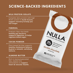 On-the-go CleanForm Nulla Bar snack supports steady energy during workouts.